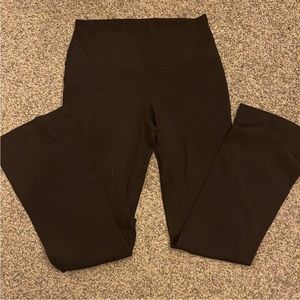 Lululemon high rise mini flare pant size 8 black
